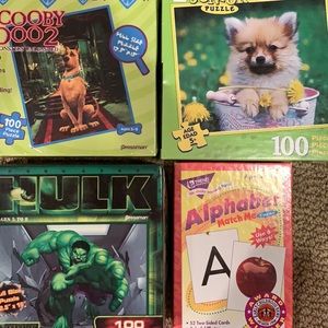 Puzzles and Alphabet Game